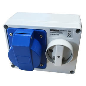 GW66015 | GEWISS | 240V Lockable rotary Switched Interlock | Interlock ...