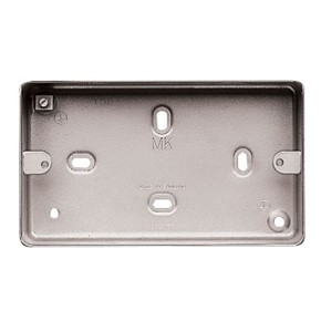 K2214ALM | MK | 2 gang 41mm surface back box | surface mount box ...