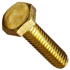 Brass Hex Set ScrewsM6x12mm Brass Hex Set Screws Din 933 - Kernow Fixings