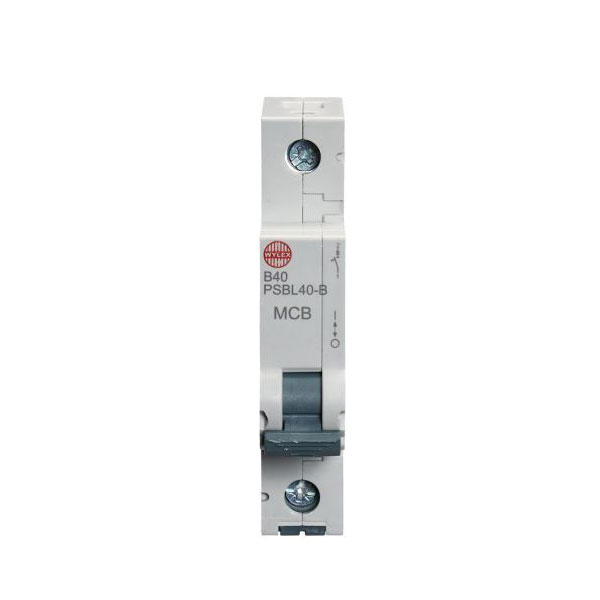 PSBL40-B | WYLEX | 40a Single Pole Type B MCB | 40amp SP MCB | 40amp ...